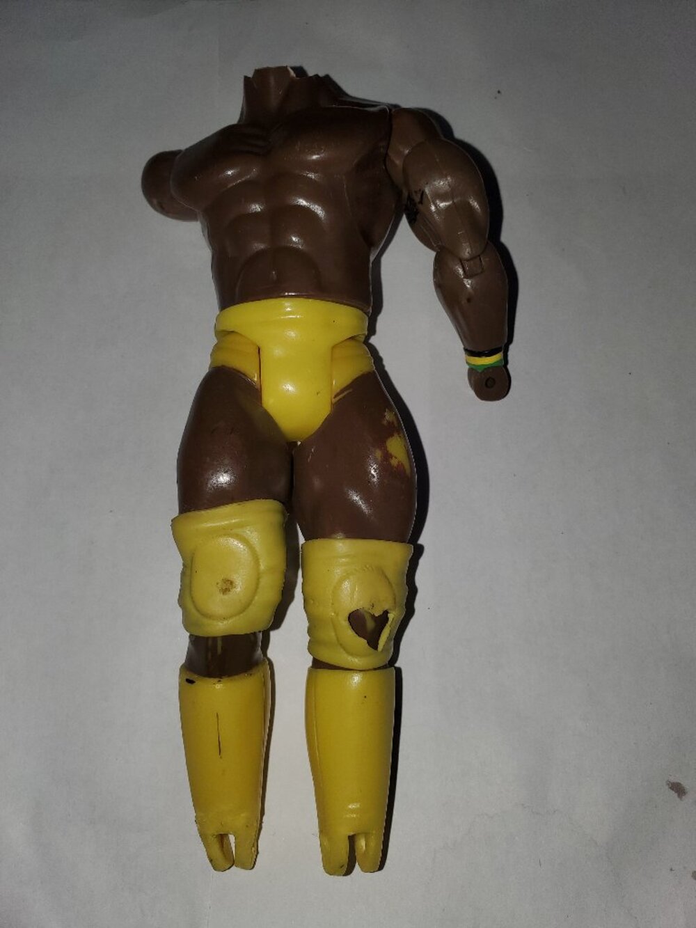 USED VINTAGE KOFI KINGSTON WWE WWF WRESTLING ACTION FIGURE